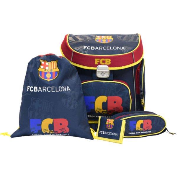 Barcelona iskolatáska, hátizsák szett 4 db os FCB