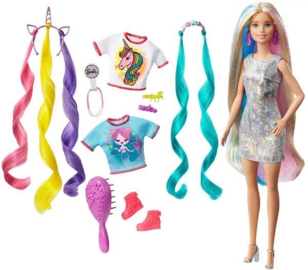 Mattel Barbie varázslatos frizurák kiegészitőkkel