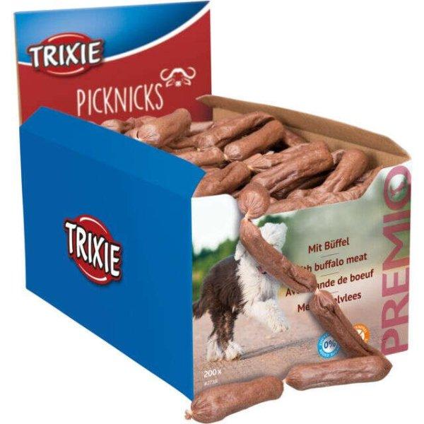 Trixie Premio Picknick Kolbász, Bivallyal, 8 cm, 200 darab/szett