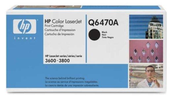 HP Q6470A fekete toner