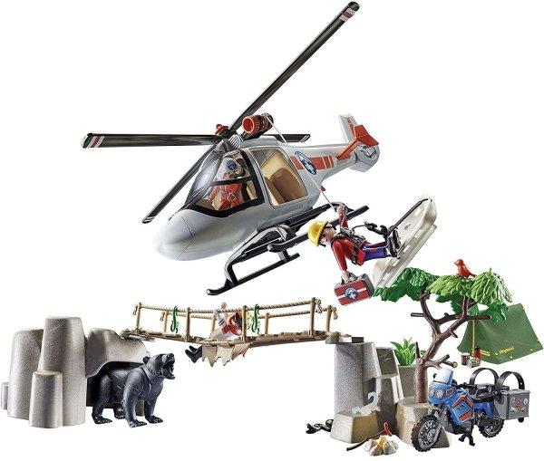 Playmobil Helikopteres bevetés a kanyonban