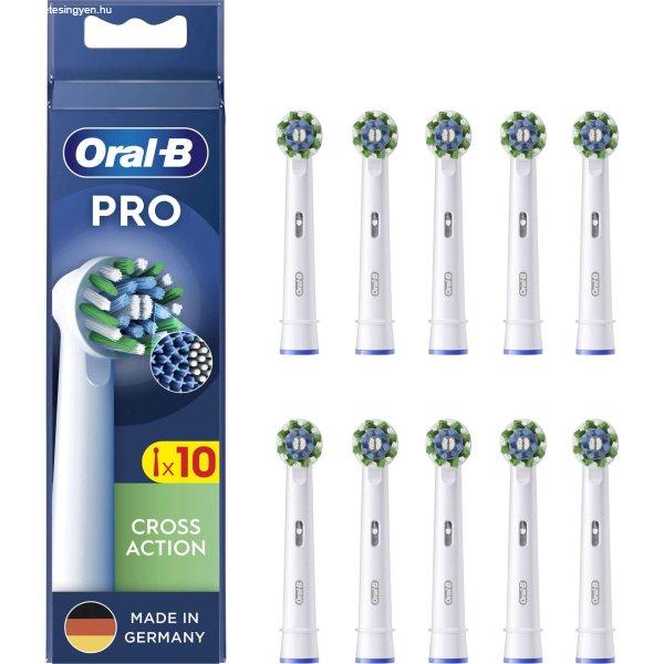 Oral-B Pro CrossAction Elektromos fogkefe pótfej - Fehér (10db)