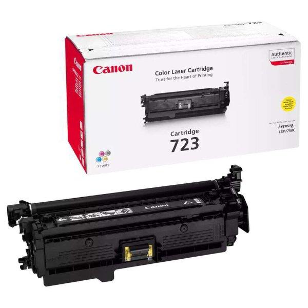 Canon CRG-723 lézertoner eredeti Yellow 8,5K 2641B002