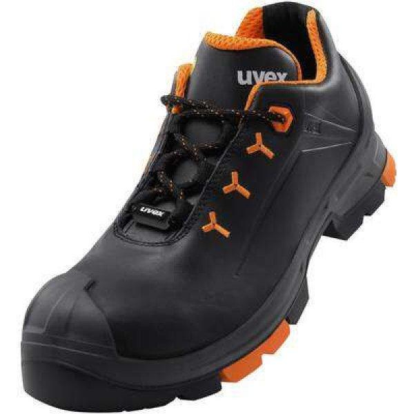 Uvex 2 6502243 Biztonsági cipő S3 Méret: 43 Fekete, Narancs 1 pár