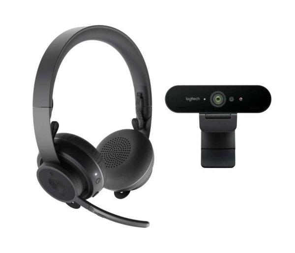 Logitech Pro Webkamera + Headset