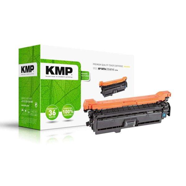 KMP (HP CE401A 507A) Toner Cián - Chipes