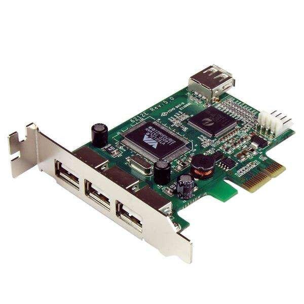 Startech PEXUSB4DP PCIe - 4x USB Port bővítő