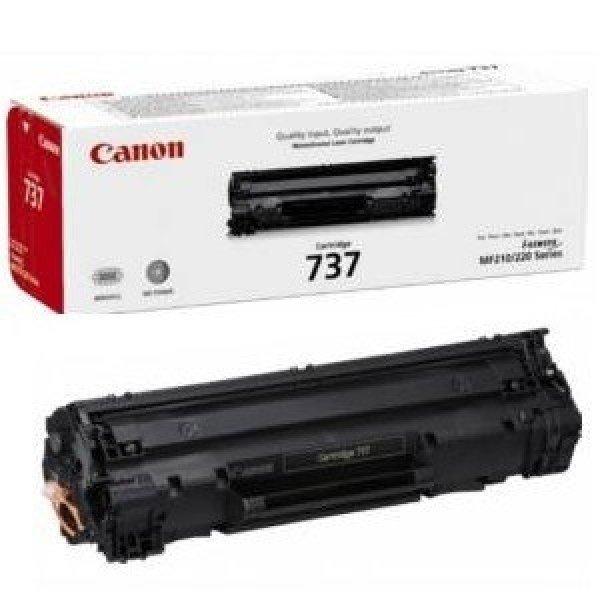 Canon CRG737 EREDETI TONER FEKETE 2.400 oldal kapacitás