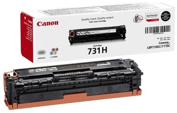 Canon CRG731H EREDETI TONER FEKETE 2.400 oldal kapacitás