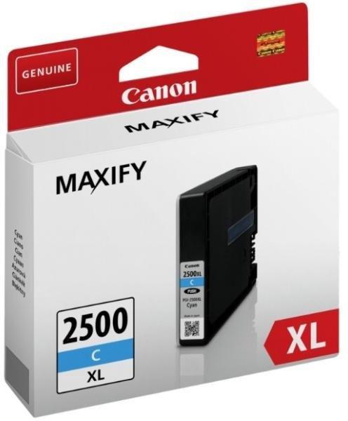 Canon® PGI-2500C XL eredeti cián tintapatron (BS9265B001AA)