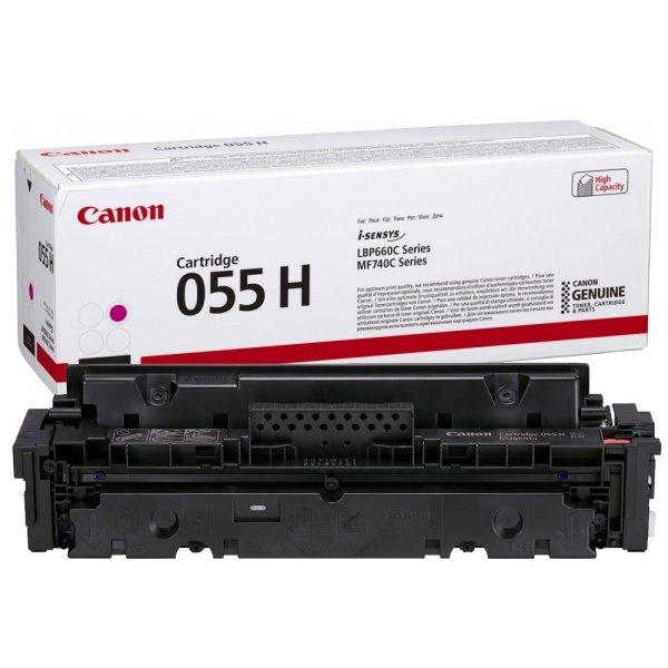 Canon CRG055H EREDETI TONER MAGENTA 5.900 oldal kapacitás