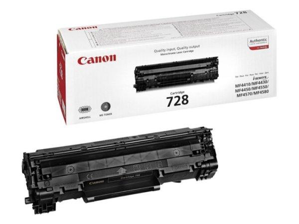 Canon CRG728 EREDETI TONER FEKETE 2.100 oldal kapacitás