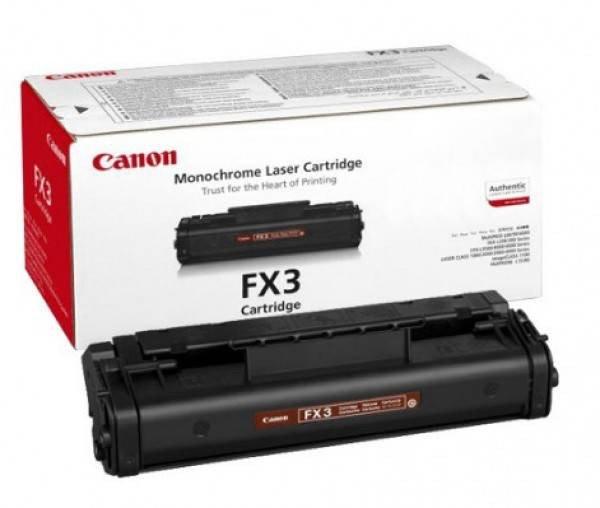 Canon FX3 EREDETI TONER FEKETE 2.700 oldal kapacitás