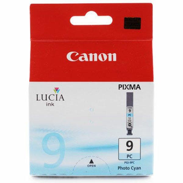 CANON® PGI-9 EREDETI TINTAPATRON Photo CIÁN 14 ml (≈ 150 oldal) ( 1038B001 )