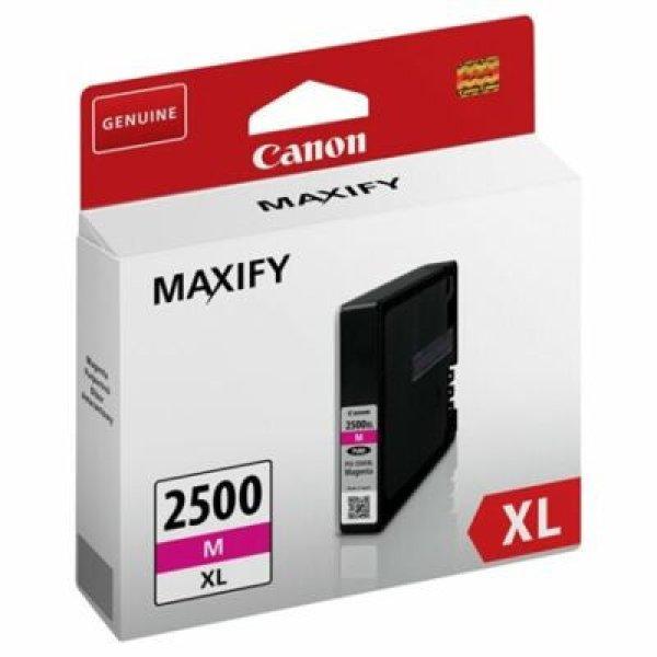 CANON® PGI-2500M XL magenta EREDETI TINTAPATRON, ~1500 oldal ( pgi2500xl ) (
9266B001 )