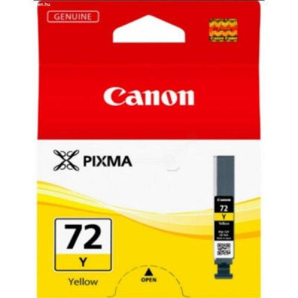 CANON® PGI-72 EREDETI TINTAPATRON SÁRGA 14 ml (≈ 330 oldal) ( 6406B001 )