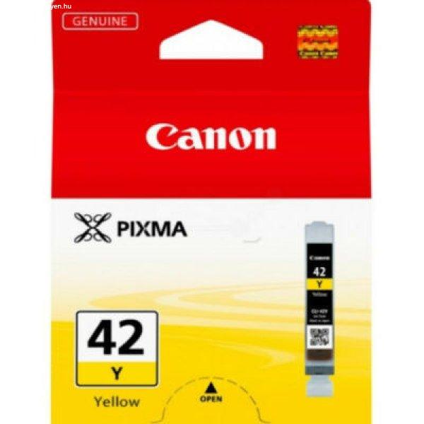 CANON® CLI-42 EREDETI TINTAPATRON SÁRGA 13 ml (≈ 310 oldal) ( 6387B001 )