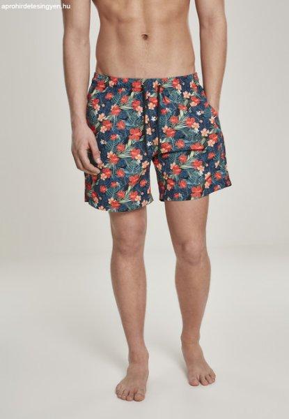 Urban Classics Pattern?Swim Shorts blk/tropical