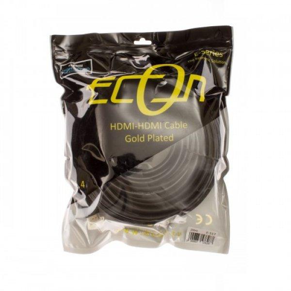 Econ E-517 HDMI 1.4 aranyozott kábel 20m