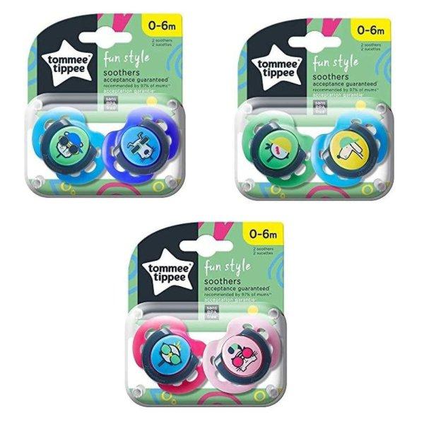 Tommee Tippee Közelebb a természeteshez Fun játszócumi 0-6hó 2 db