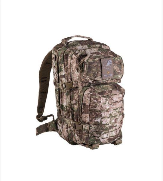 WASP I Z2 LASER CUT BACKPACK US ASSAULT SMALL - MIL-TEC, lézervágott,
hátizsák, kicsi, 20 l, coyote/camo, terepszínű, barna