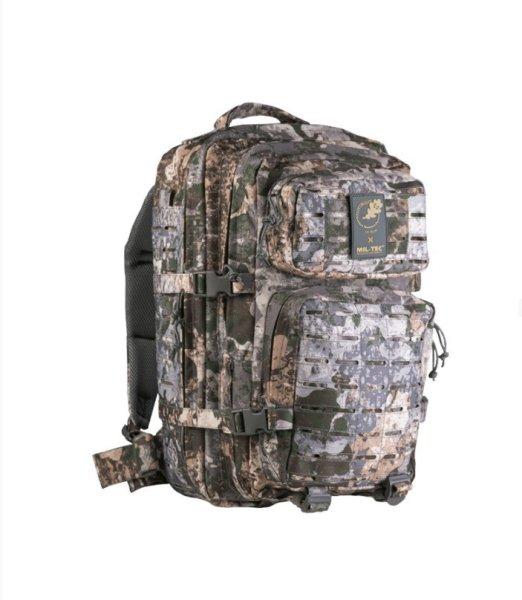 WASP I Z1B LASER CUT BACKPACK US ASSAULT LARGE - MIL-TEC, lézervágott,
hátizsák, nagy, 36 l, foliage/camo, terepszínű, szürke