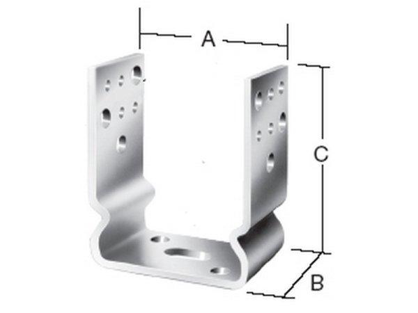 VORMANN OSZLOPTALP 71286 71X60X125 CSAV.