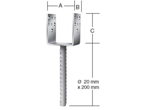 VORMANN OSZLOPTALP 71317 101X60X100 BET.