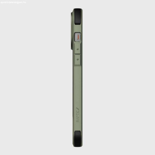 Apple Iphone 14 Pro Max Raptic X-Doria Fort Mag ütésálló Magsfe tok, Zöld
