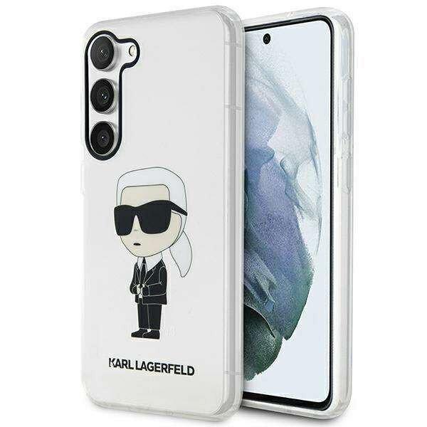 Karl Lagerfeld KLHCS23SHNIKTCT Samsung Galaxy S23 S911 átlátszó keménytok
ikonikus Karl Lagerfeld
