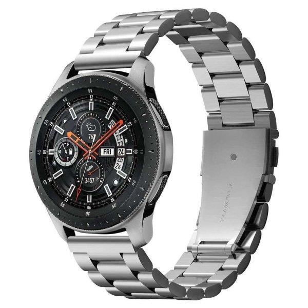 Huawei Watch GT / GT2 / GT2 Pro (46 mm) okosóra fémszíj - Spigen Modern Fit
ezüst fémszíj (22 mm szíj szélesség)