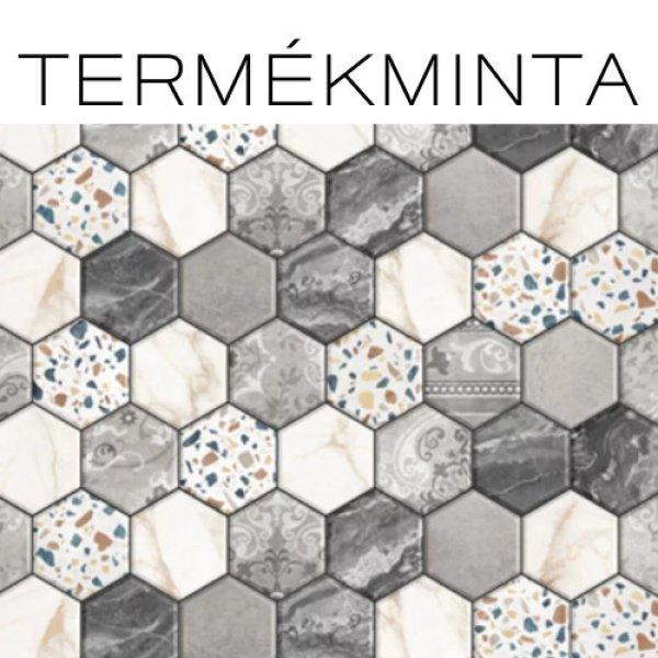Gekkofix/Venilia Hexatiles hatszög mozaik csempe mintás öntapadós fólia
termékminta 55846