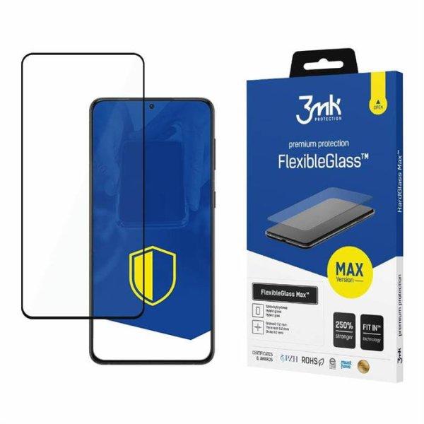 3MK FlexibleGlass Max Samsung 22 Plus S906 fekete, hibrid üveg képernyővédő
fólia