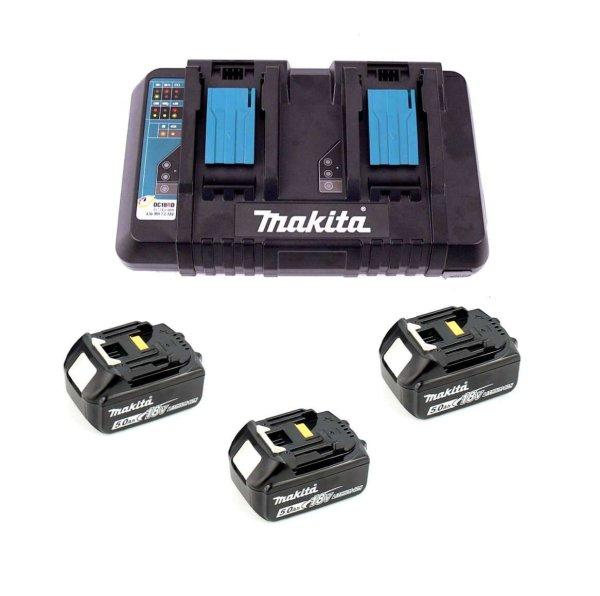 Makita BL1850B 18V Akkumulátor 5Ah és DC18RD Töltő Készlet