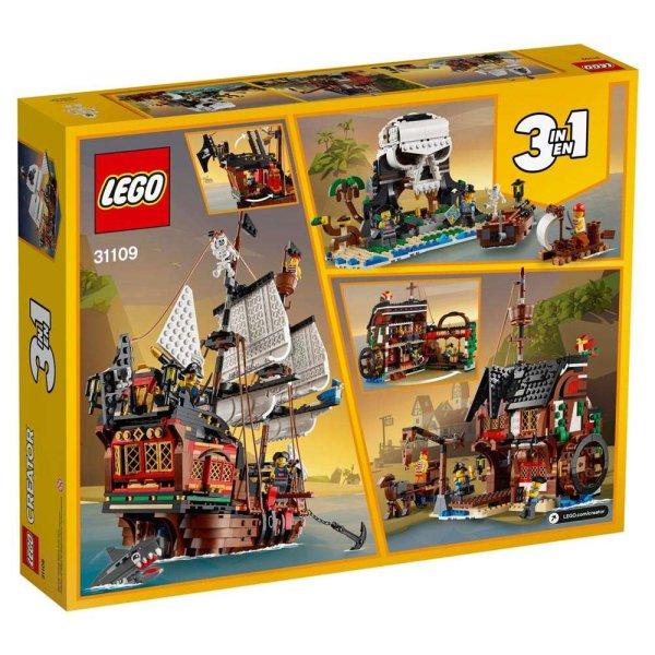 LEGO® Creator építőkészlet, Kalózhajó, 1260 részes