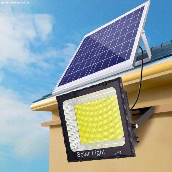 Dollcini, napelemes fali lámpa, 381 LED-es nagy fényerejű, 300 W-os,
vízálló, kültéri napelemes lámpa, kertben, udvari utcában, 426602, Fekete