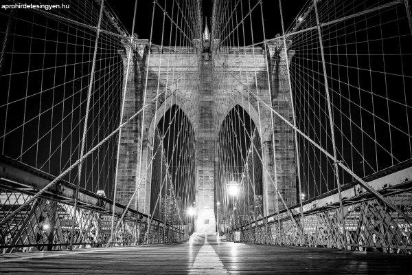 Fotótapéta Brooklyn Híd fekete és fehér 2