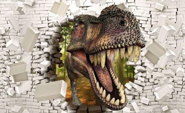 Fotótapéta T-Rex 2 3D XL