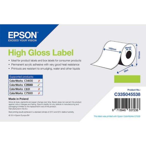 Epson címke (C33S045538)