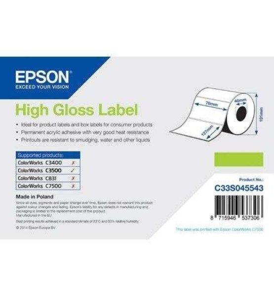 Epson címke (C33S045543)