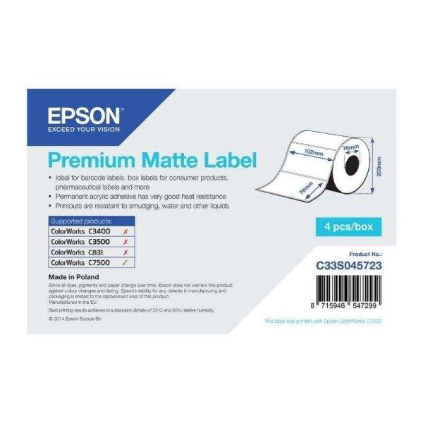 Epson Premium Matte címke (C33S045723)