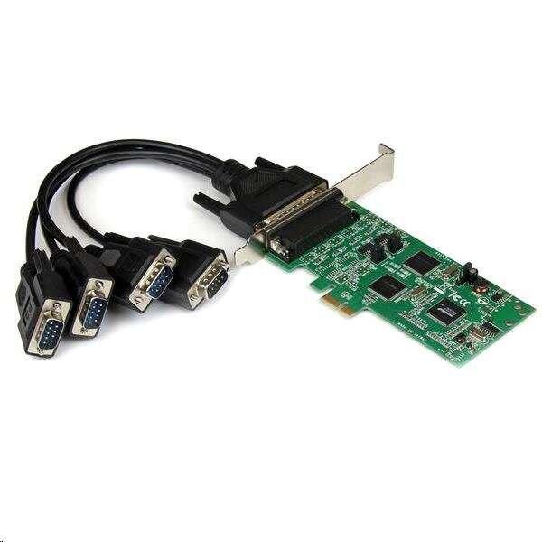 StarTech.com 4x Soros port bővítő kártya PCIe (PEX4S232485)