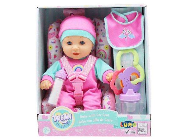 Dream Collection: Csecsemő baba autós üléssel és kiegészítőkkel