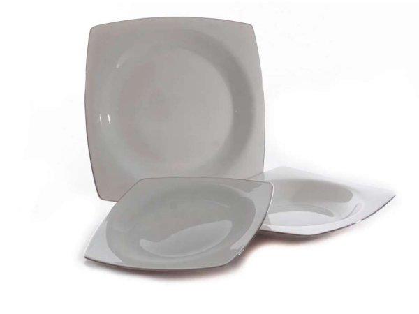 Bonamore Platinum 18 részes porcelán étkészlet