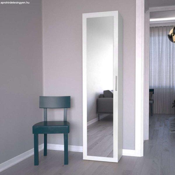 Drohmo Duo tükrös szekrény, fehér
