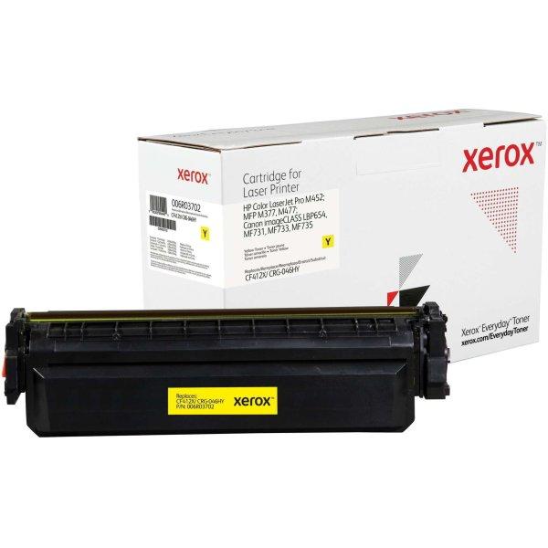 Xerox (HP 410X / Canon CRG-046HY) Toner Sárga