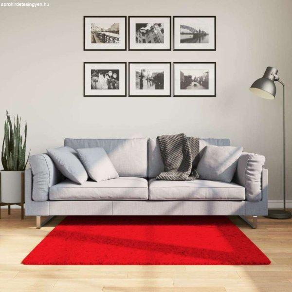 vidaXL piros rövid szálú puha és mosható szőnyeg 120 x 120 cm