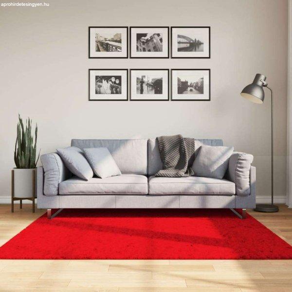vidaXL piros rövid szálú puha és mosható szőnyeg 160 x 160 cm