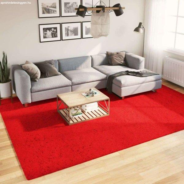 vidaXL piros rövid szálú puha és mosható szőnyeg 240 x 340 cm