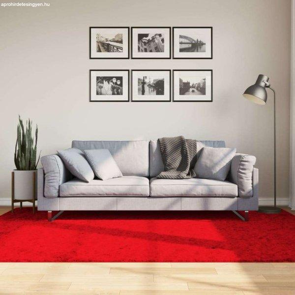 vidaXL piros rövid szálú puha és mosható szőnyeg 160 x 230 cm